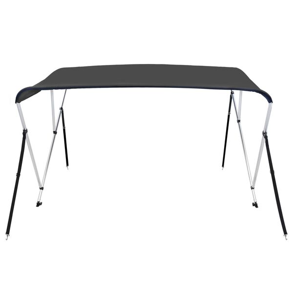 vidaXL 3-Bow Bimini Top Anthrazit 183x140x137 cm