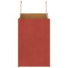 vidaXL Papiertragetaschen 50 Stk. mit Henkeln Rot 26x17x25 cm