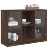 vidaXL Sideboard Braun Eichen-Optik 102x37x75,5 cm Holzwerkstoff