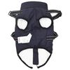 vidaXL Hundemantel mit Geschirr Marineblau S Fleece und Polyester