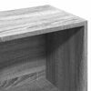 vidaXL B&uuml;cherregal Grau Sonoma 57x28,5x107,5 cm Holzwerkstoff