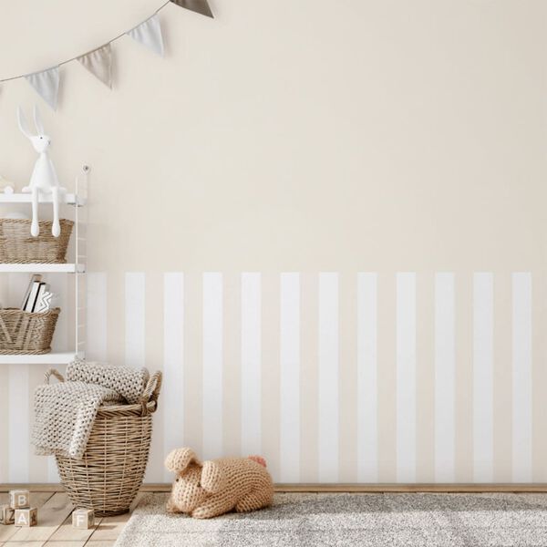 Noordwand Tapete Topchic Stripes Beige und Wei&szlig;