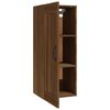 vidaXL H&auml;ngeschrank Braun Eichen-Optik 35x34x90 cm Holzwerkstoff