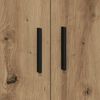 vidaXL Aufbewahrungsschrank 2 pcs Artisan-Eiche 127 x 41 x 40 cm