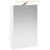 vidaXL Badezimmerspiegelschrank Wei&szlig; 40 x 10,5 x 60,5 cm Holzwerkstoff