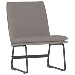 vidaXL Loungesessel Taupe 52x75x76 cm Stoff