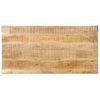 vidaXL Esstisch 140 x 70 x 76 cm Raues Massivholz Mango