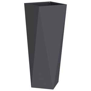 vidaXL Pflanzk&uuml;bel Anthrazit 30 x 30 x 75 cm Stahl