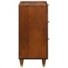 vidaXL Sideboard Braun 40 x 33,5 x 75 cm Massivholz Mango