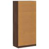vidaXL Kleiderschrank Braun Eichen-Optik 90x52x200 cm Holzwerkstoff