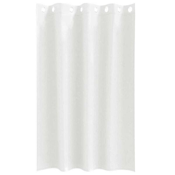 vidaXL Verdunkelungs-Vorh&auml;nge mit Ringen 2 pcs Reinwei&szlig; 175 x 140 cm
