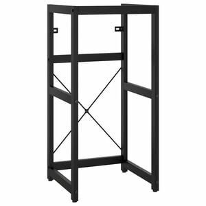 vidaXL Badezimmer Waschtischgestell Schwarz 40x38x83 cm Eisen