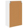 vidaXL H&auml;ngeschrank mit T&uuml;r Beton Grau 60 x 31 x 100 cm Holzwerkstoff