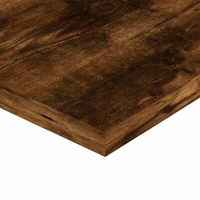 vidaXL Wandregale 4 Stk. Räuchereiche 60x20x1,5 cm Holzwerkstoff