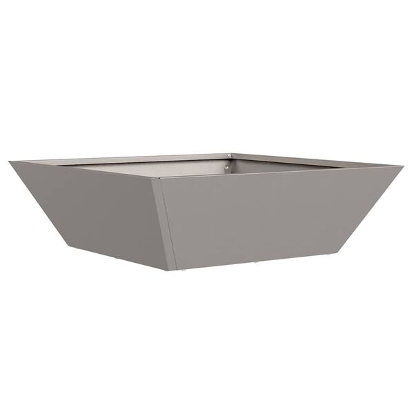 vidaXL Garten-Pflanzgef&auml;&szlig; 5 pcs Rostig 50 x 50 x 15 cm Wetterfeststahl