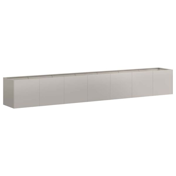 vidaXL Pflanzk&uuml;bel Rostig 360x80x40 cm Wetterfester Stahl