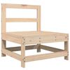 vidaXL 6-tlg. Garten-Sofagarnitur Massivholz Kiefer