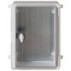 vidaXL Steuerungsschrank Grau 47 x 20 x 60 cm ABS Kunststoff