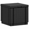 Keter Hocker mit Stauraum Cube Graphitgrau 213816