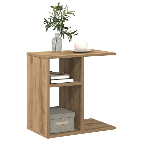 vidaXL Beistelltisch Artisan-Eiche 50x30x50 cm Holzwerkstoff