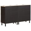 vidaXL Sideboard Wei&szlig;e gewaschene Oberfl&auml;che Massivholz Mango