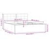 vidaXL Stauraumbett Hydraulisch Schwarz Kunstleder 120&times;200 cm
