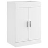 vidaXL Badunterschrank Wei&szlig; 78,5 x 37,5 x 81 cm Holzwerkstoff