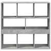 vidaXL B&uuml;cherregal/Raumteiler Betongrau 100x33x94,5 cm