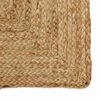 vidaXL Bereichsteppich Beige 300 x 300 cm Jute