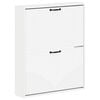 vidaXL Wandmontierter Schuhschrank HOORN 71 x 17 x 86 cm Holzwerkstoff