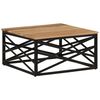 vidaXL Couchtisch 68x68x35 cm Massivholz Akazie