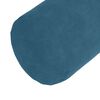 vidaXL Bolsterkissen 2 St&uuml;ck Blau &Oslash; 15 x 40 cm Cordstoff