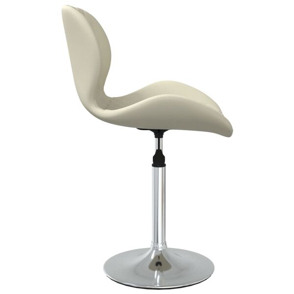 vidaXL Barhocker Creme Samt