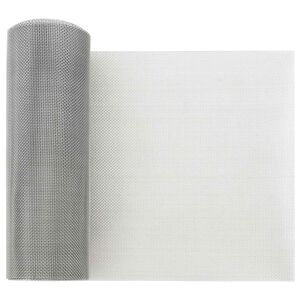 vidaXL Mesh Bildschirm 20 x 2000 cm 20 Mesh Edelstahl 201 Silber