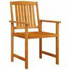 vidaXL Garten Essgruppe 5 pcs Braun Akazie Massivholz