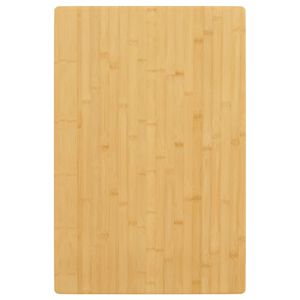 vidaXL Tischplatte 40x60x2,5 cm Bambus