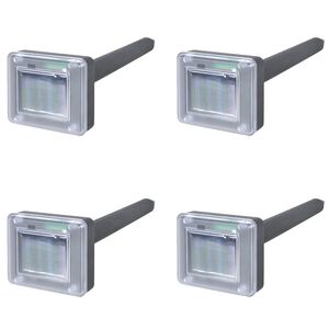 4x Solar Ratten Vertreiber Rattenschreck M&auml;use Falle