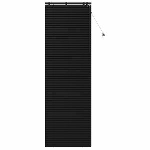 vidaXL Venezianische Jalousie Schwarz 85 x 250 cm 35 mm