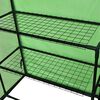 Begehbares Gew&auml;chshaus mit 4 Regalen