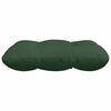 vidaXL Sitzkissen 4 pcs Dunkelgr&uuml;n 40 x 40 cm Cordstoff