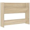 vidaXL Wand-Schuhschrank Sonoma-Eiche 80x18x60 cm Holzwerkstoff