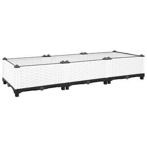 vidaXL Hochbeet 120x40x23 cm Polypropylen