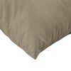 vidaXL Palettenkissen 3-tlg. Taupe Oxford-Gewebe