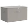 vidaXL Aufbewahrungsbox 24 stk. Vliesstoff 55 x 35 x 32 cm 61,6 L Grau