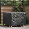 vidaXL M&ouml;belbezug Uni Schwarz 135 x 135 x 90 cm Stoff