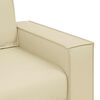 vidaXL Sofa Creme 180 x 78 x 84 cm Stoff