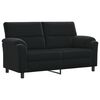 vidaXL Sofa Schwarz 174 x 85 x 93 cm Samt