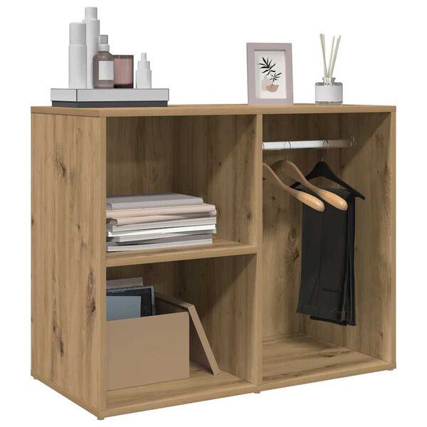vidaXL Ankleideschrank Artisan Eiche 80x40x65 cm Holzwerkstoff