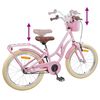 vidaXL Kinderfahrrad 24 Zoll f&uuml;r 8-12 Jahre alt Hellrosa