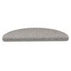 vidaXL Stufenmatten Selbstklebend Sisal-Optik 30Stk. 65x21x4cm Silbern